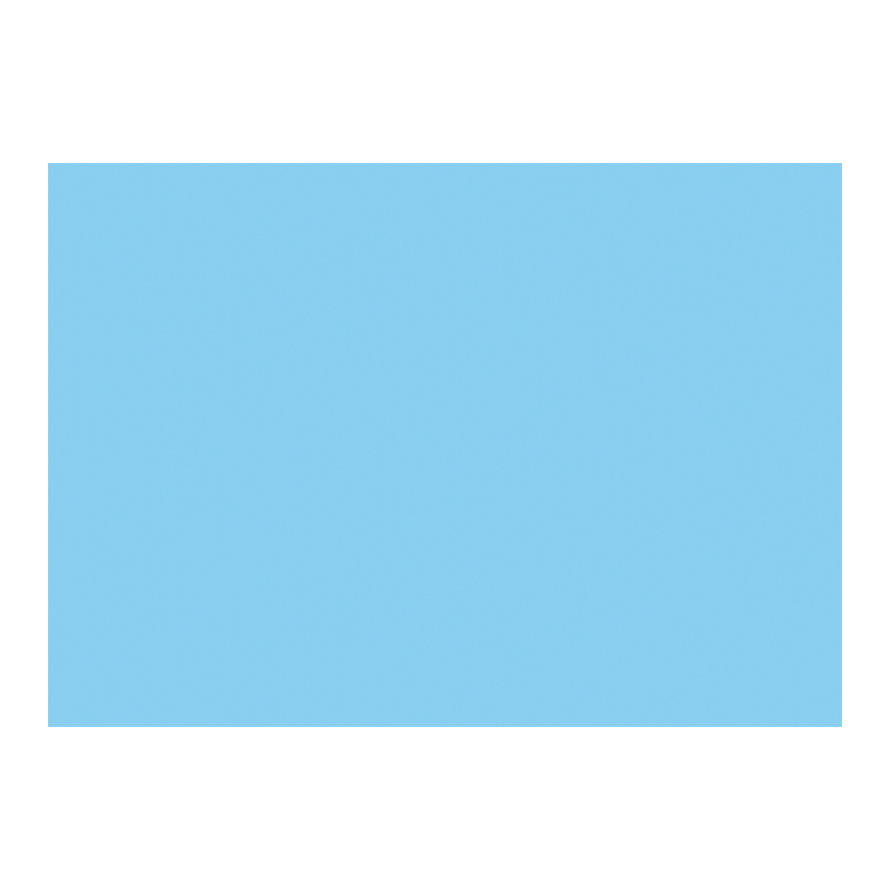 サウスシーブルー幕 6m×4m